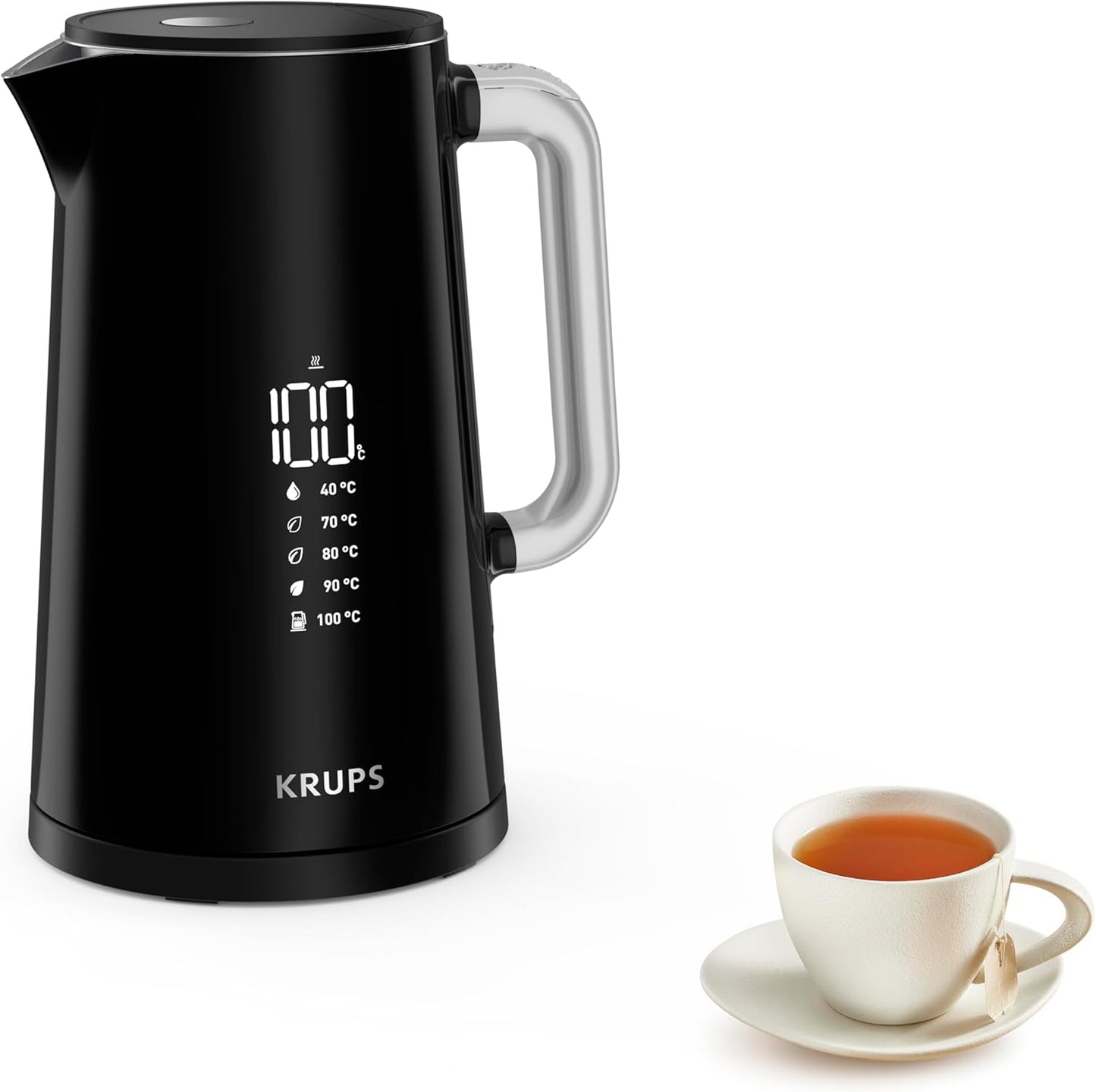 Smart'n Light Wasserkocher, 1,7L Edelstahl, 5 Temp., BW801810 Smart'n Light