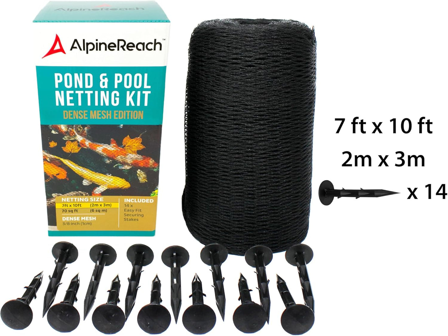 Feinmaschiges Teichnetz 2x3m, 2m x 3m