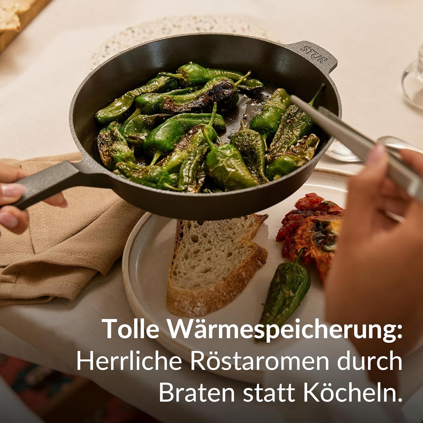Gusseisenpfanne, 20 cm
