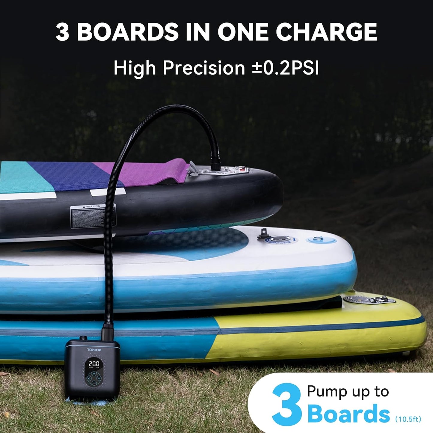 Elektrische SUP-Pumpe TPS260, Blau