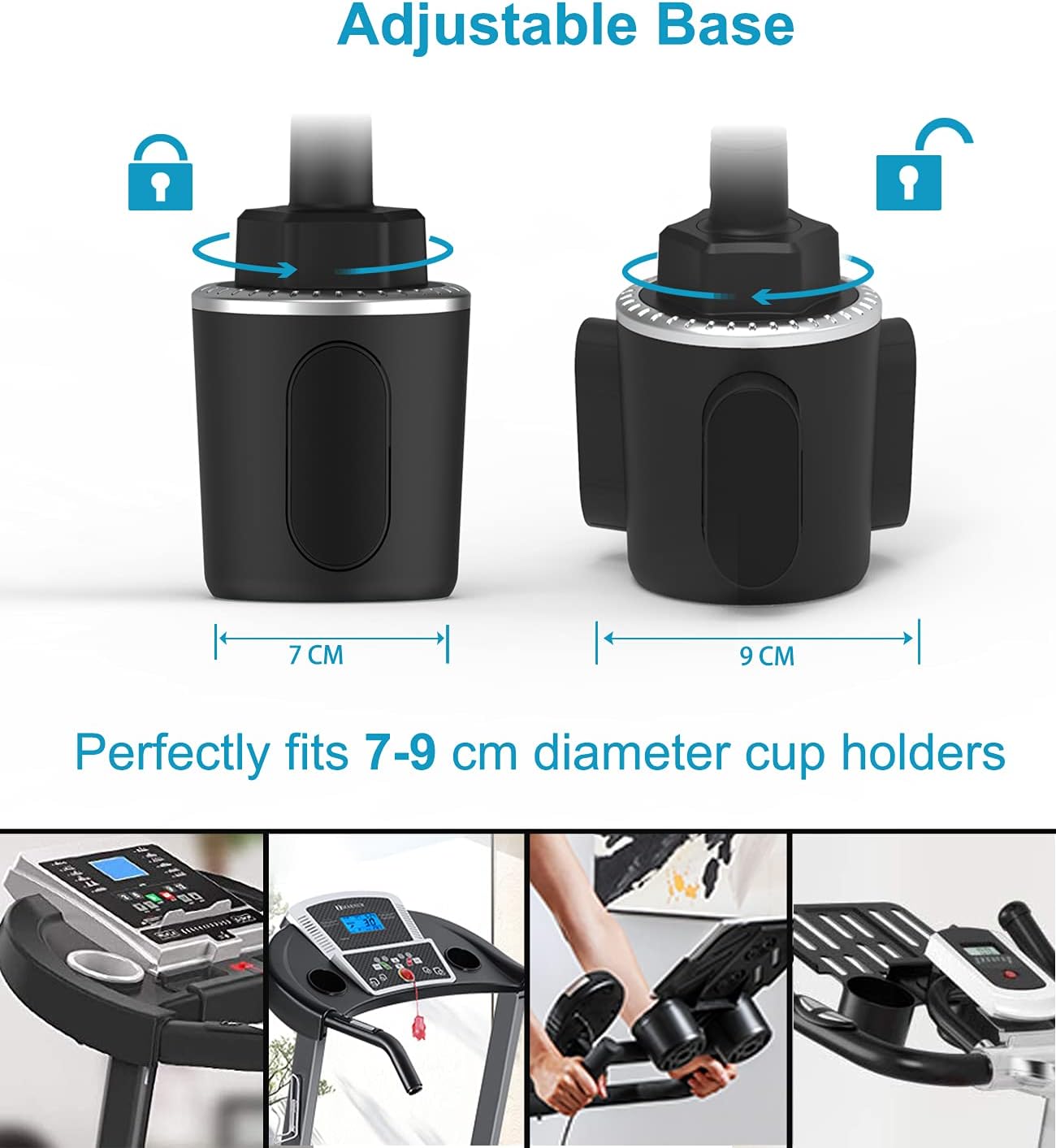 Tablethalter für Auto & Laufband