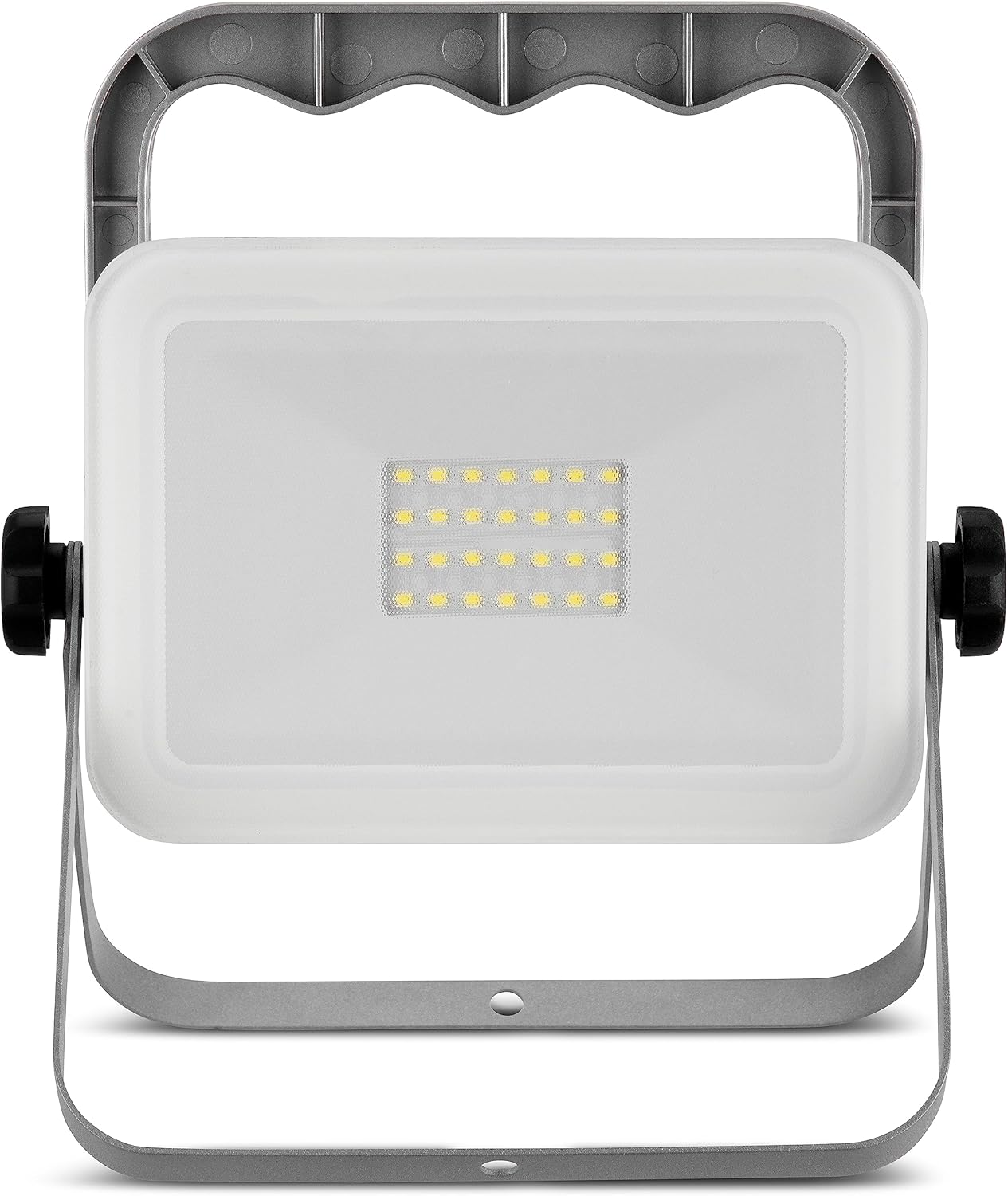 Klappbarer LED Arbeitsstrahler, Ständer 20W Silber
