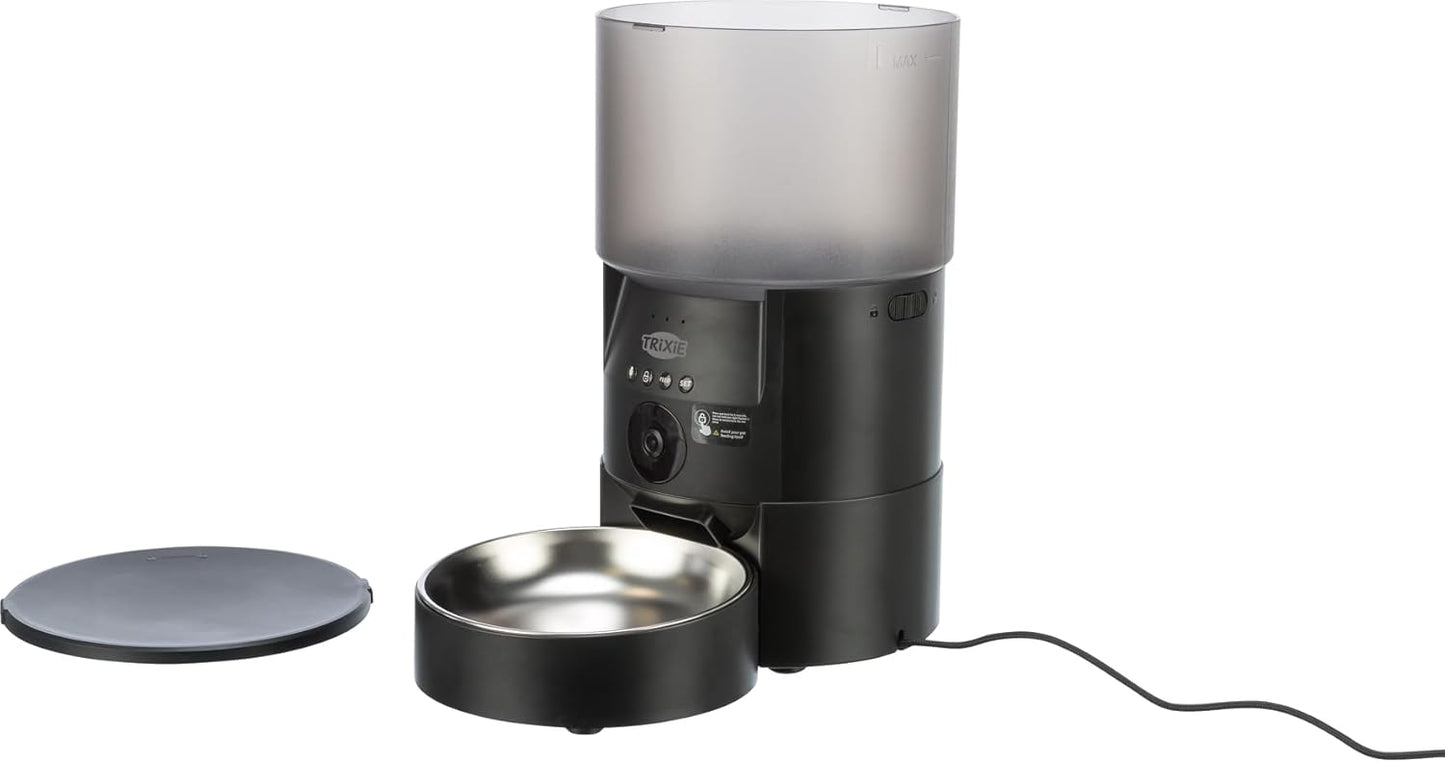 Futterautomat TX-C Smart für Hunde & Katzen, 3 Liter schwarz
