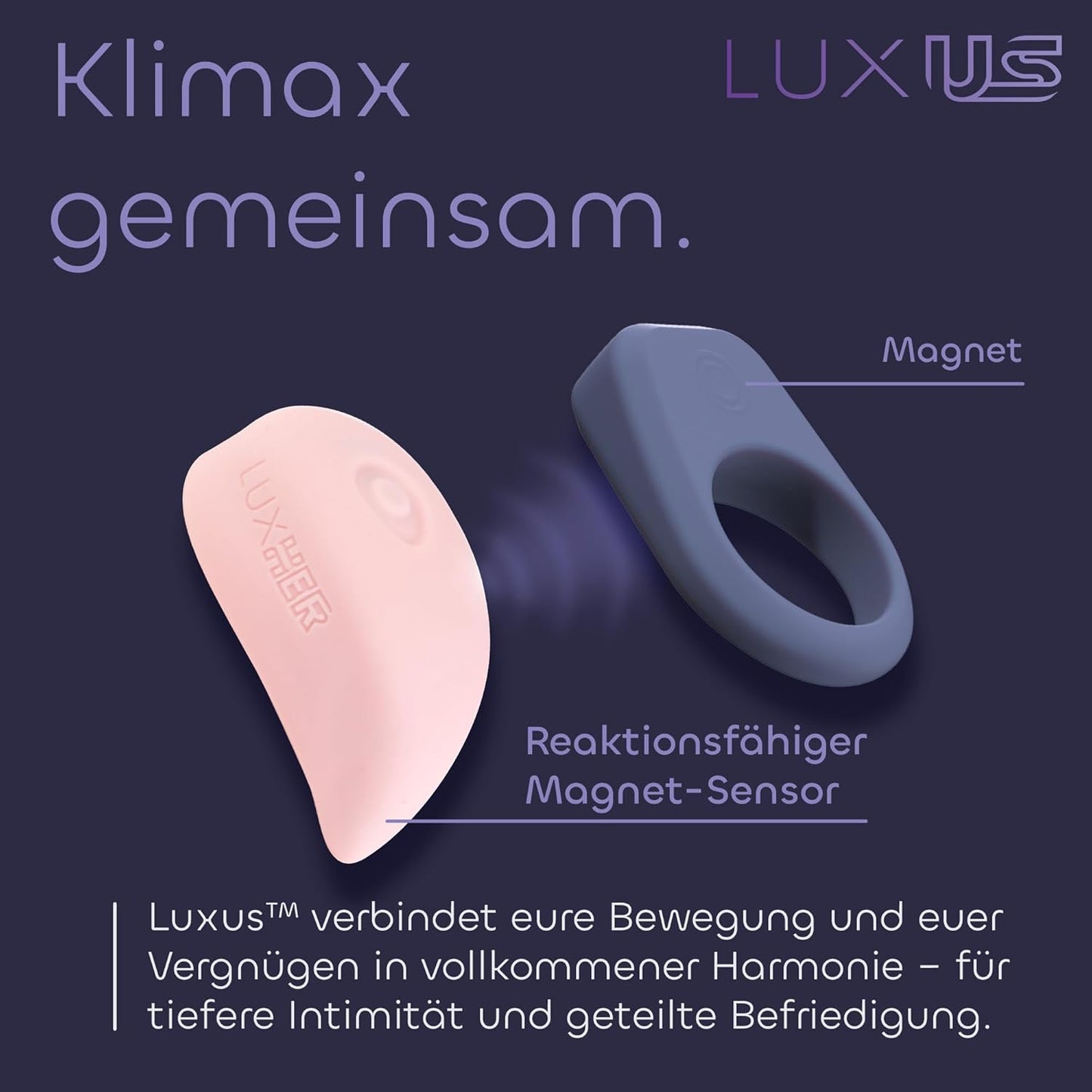 App-gesteuertes Paarspielzeug-Vibrator Set