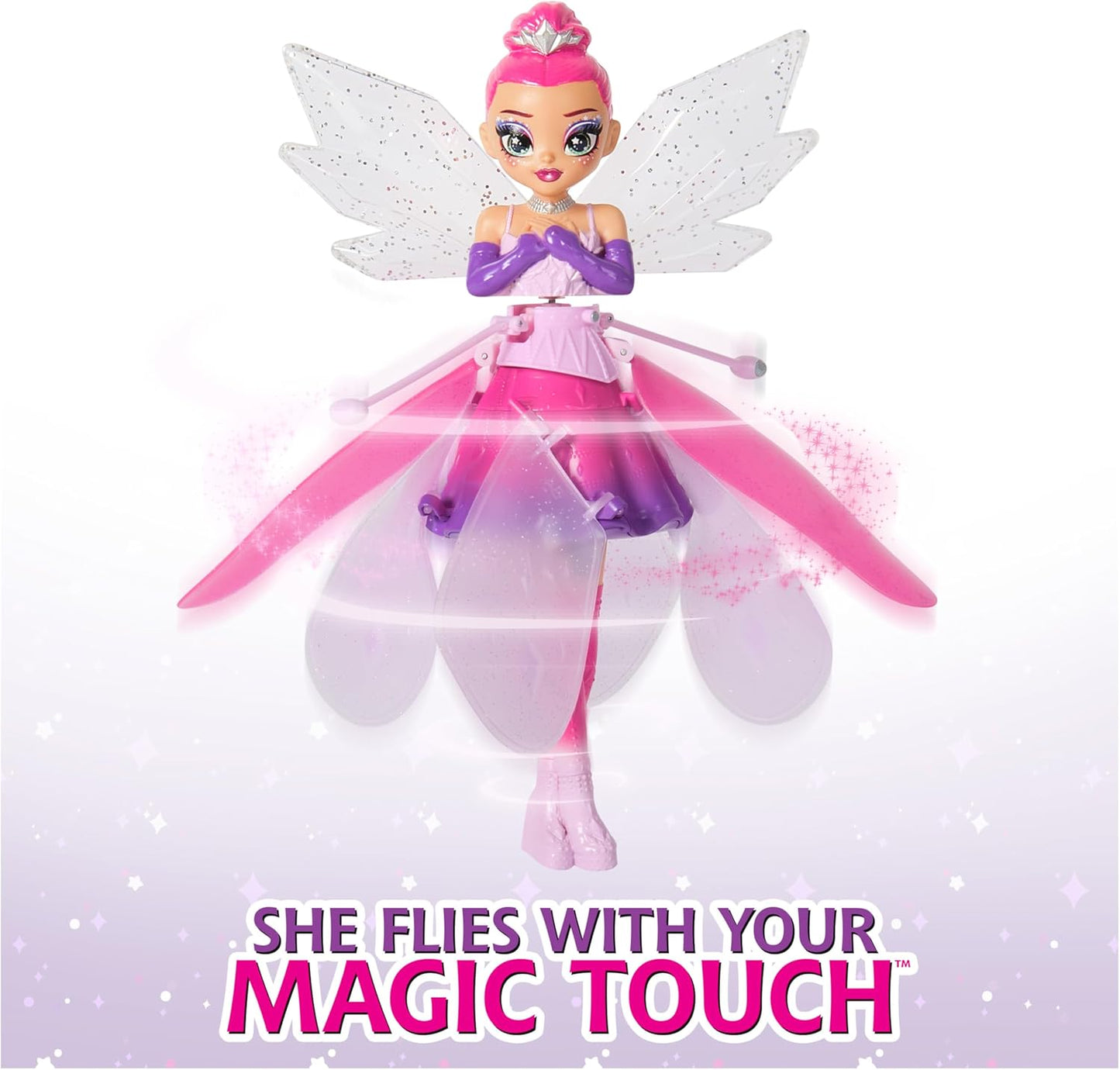 Crystal Flyers Magische Flugdoll mit Kristallflügeln