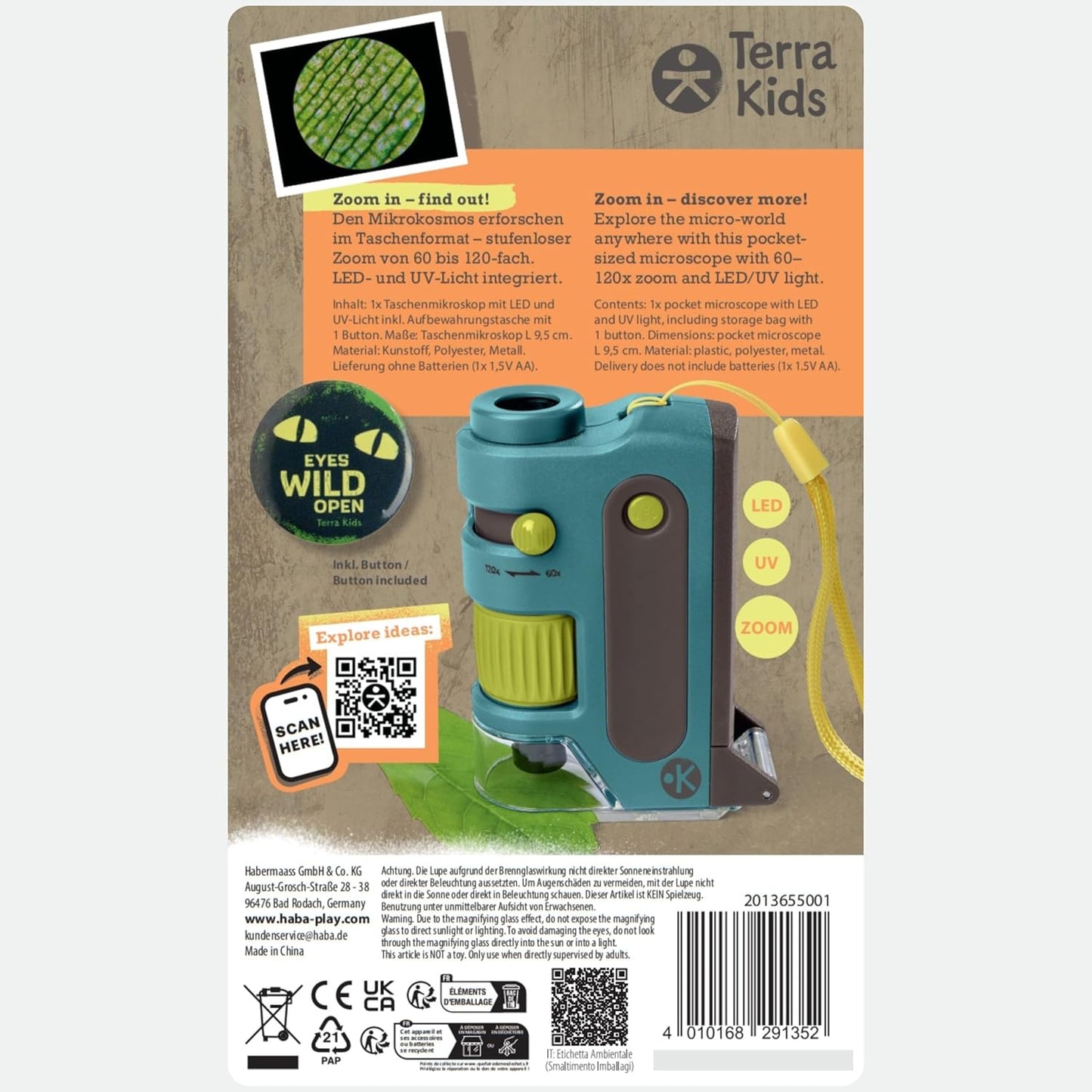 Terra Kids Pocket-Mikroskop