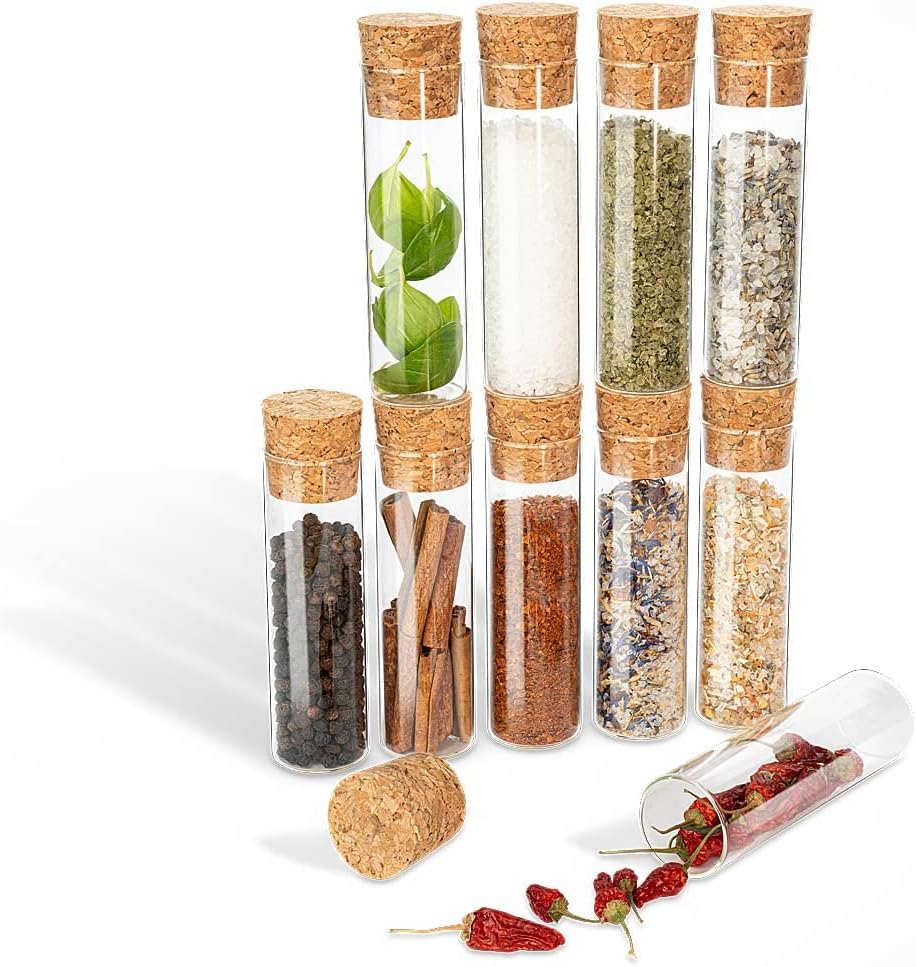 Gewürzgläser Set, 100 x Ø30 mm