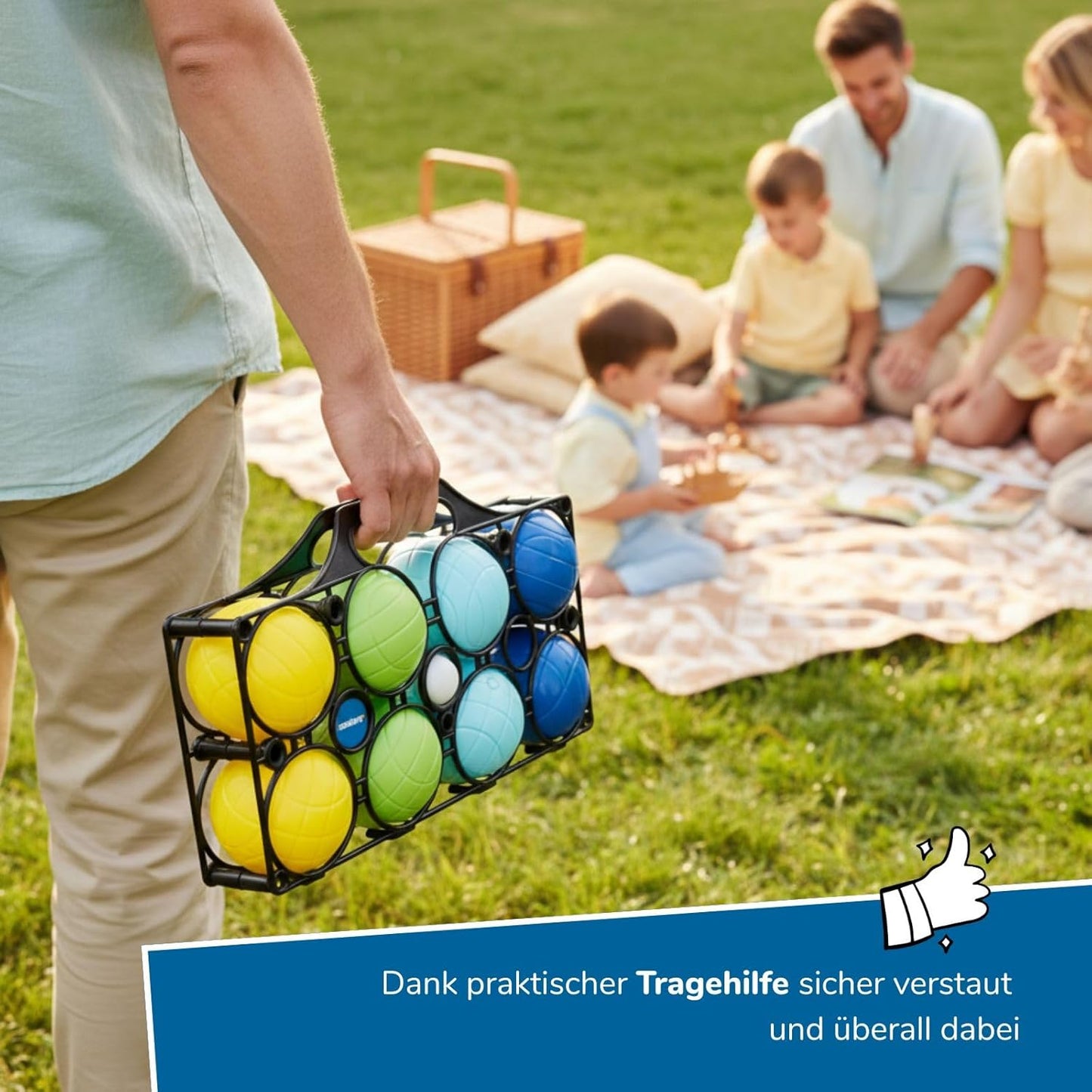 Boccia-/Boule Spiel