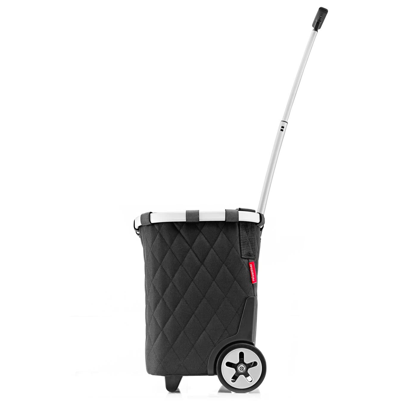 Carrycruiser - Tragbarer Einkaufstrolley, Rhombus Black