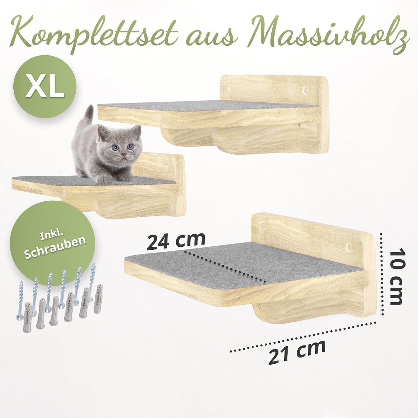 Katzentreppen 3er-Set, Katzentreppen 3er Set