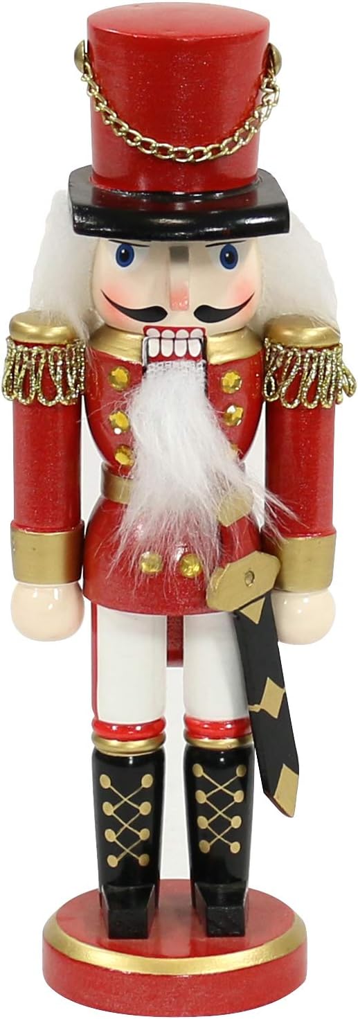 Nussknacker Soldat, 25 cm / Rot
