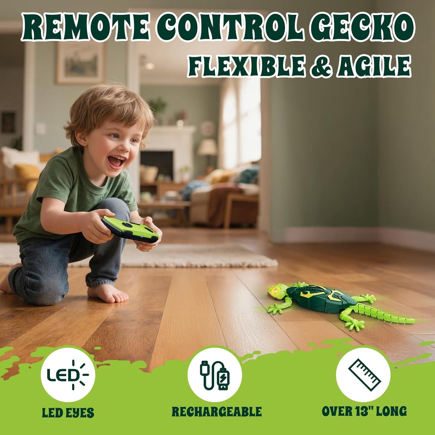 Wand-Gecko Chameleon-Spielzeug, standard