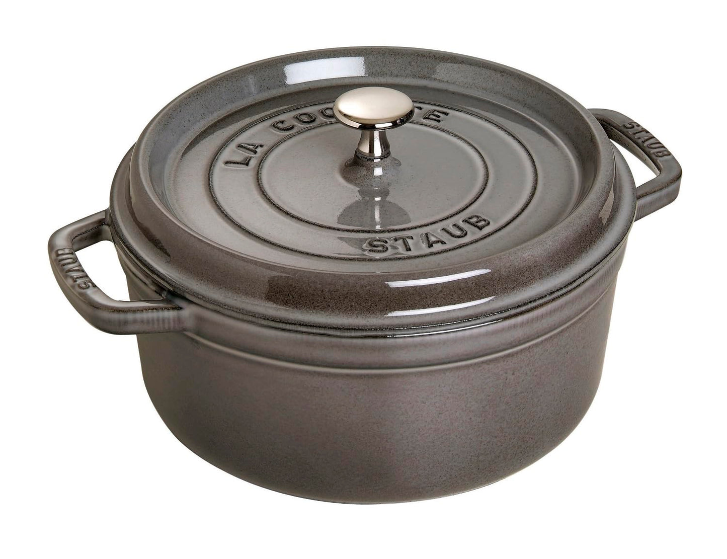 Cocotte Gusseisen-Bräter, 26 cm graphitgrau