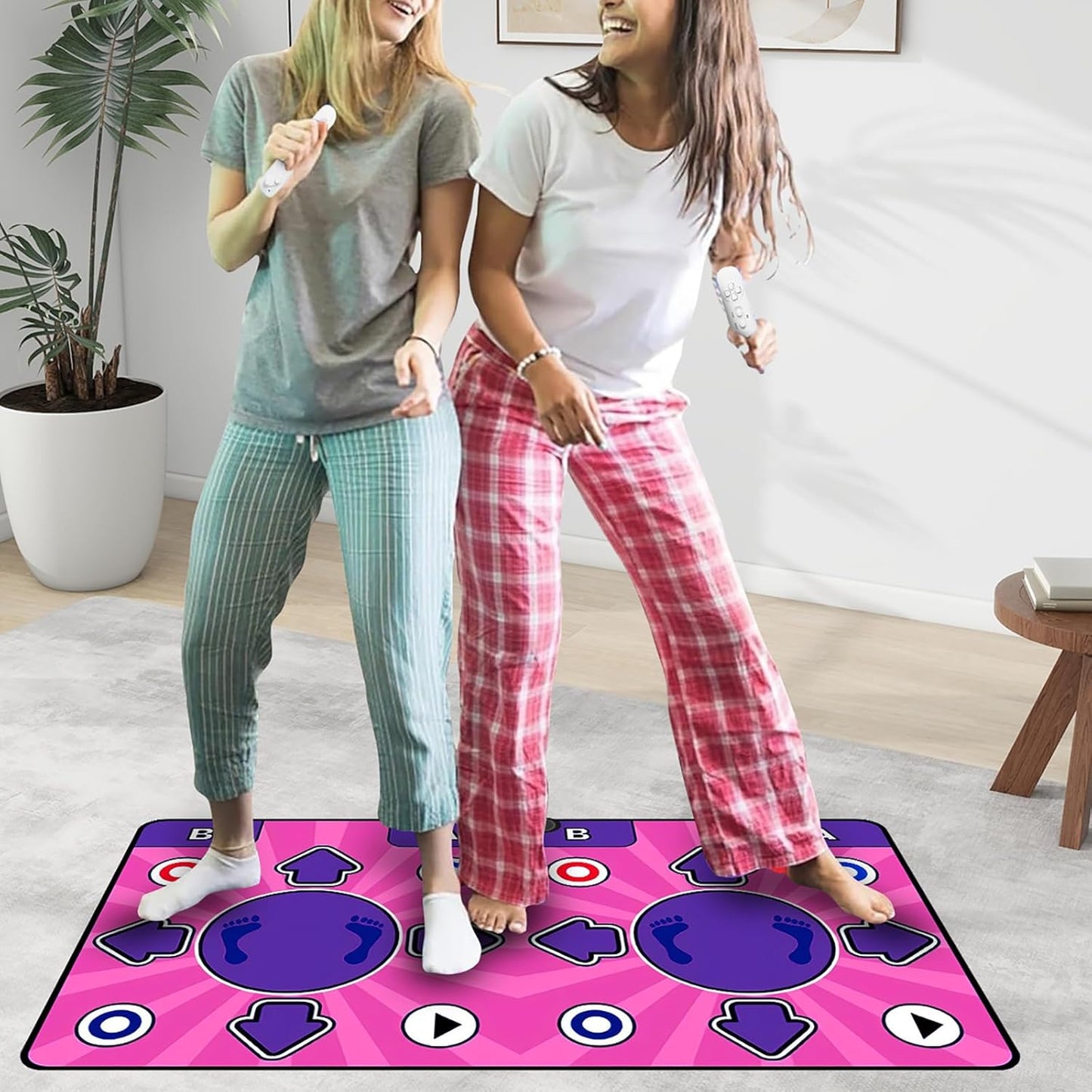 Tanzmatte mit 2 Controllern