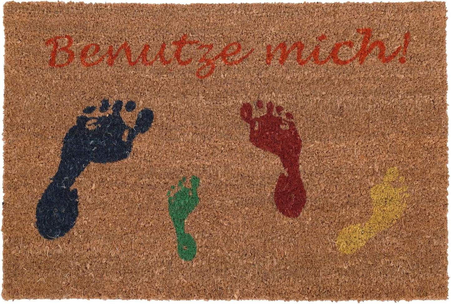Kokos Fussmatte, 40 x 60 cm (Rechteckig) Benutze Mich