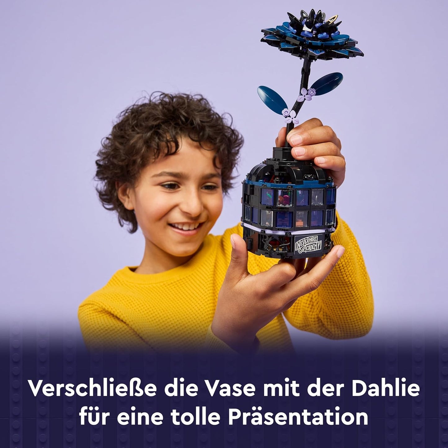 Schwarze Dahlie