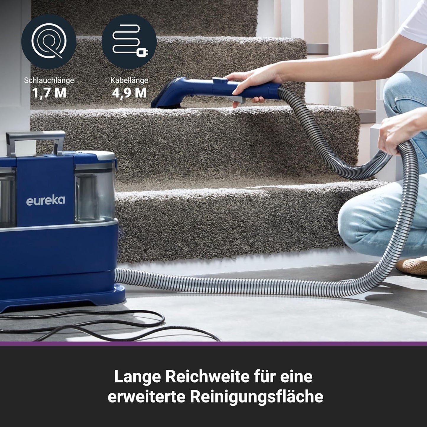 Waschsauger NEY100 für Teppich und Polsterreinigung