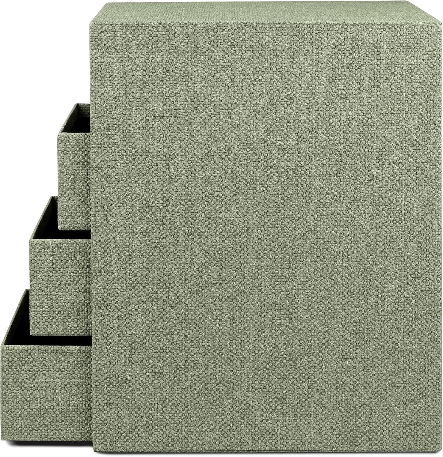 Schubladenbox mit 4 Schubladen, Sage
