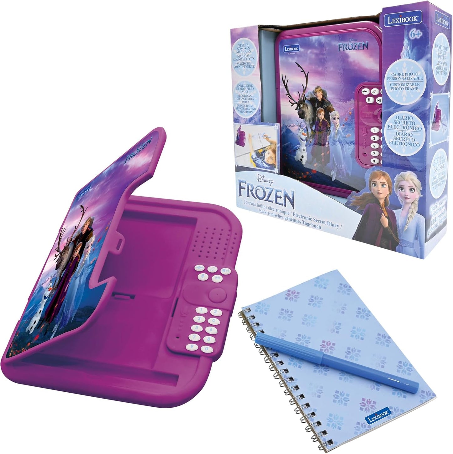 Disney Frozen Geheimtagebuch mit Notizbuch, Frozen