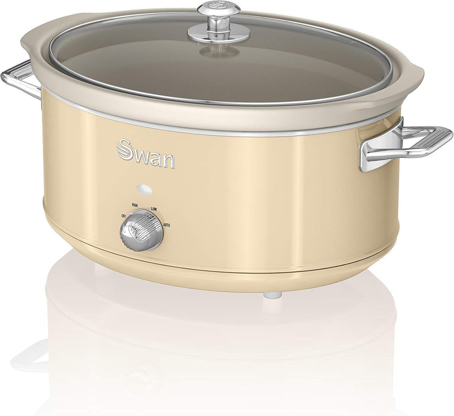 Retro Slow Cooker SF17031CN mit Keramikbehälter