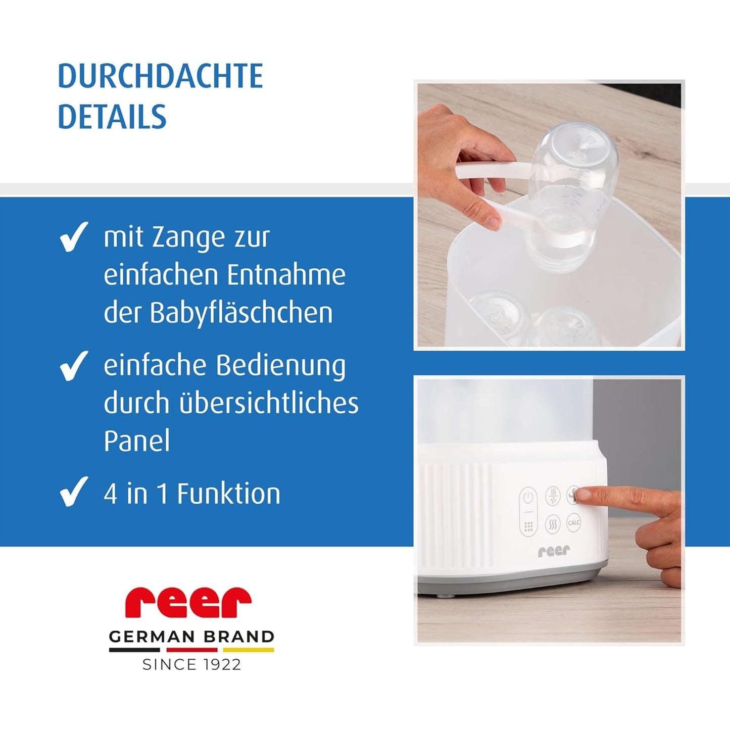 Dampfvaporisator mit Trocknungsfunktion