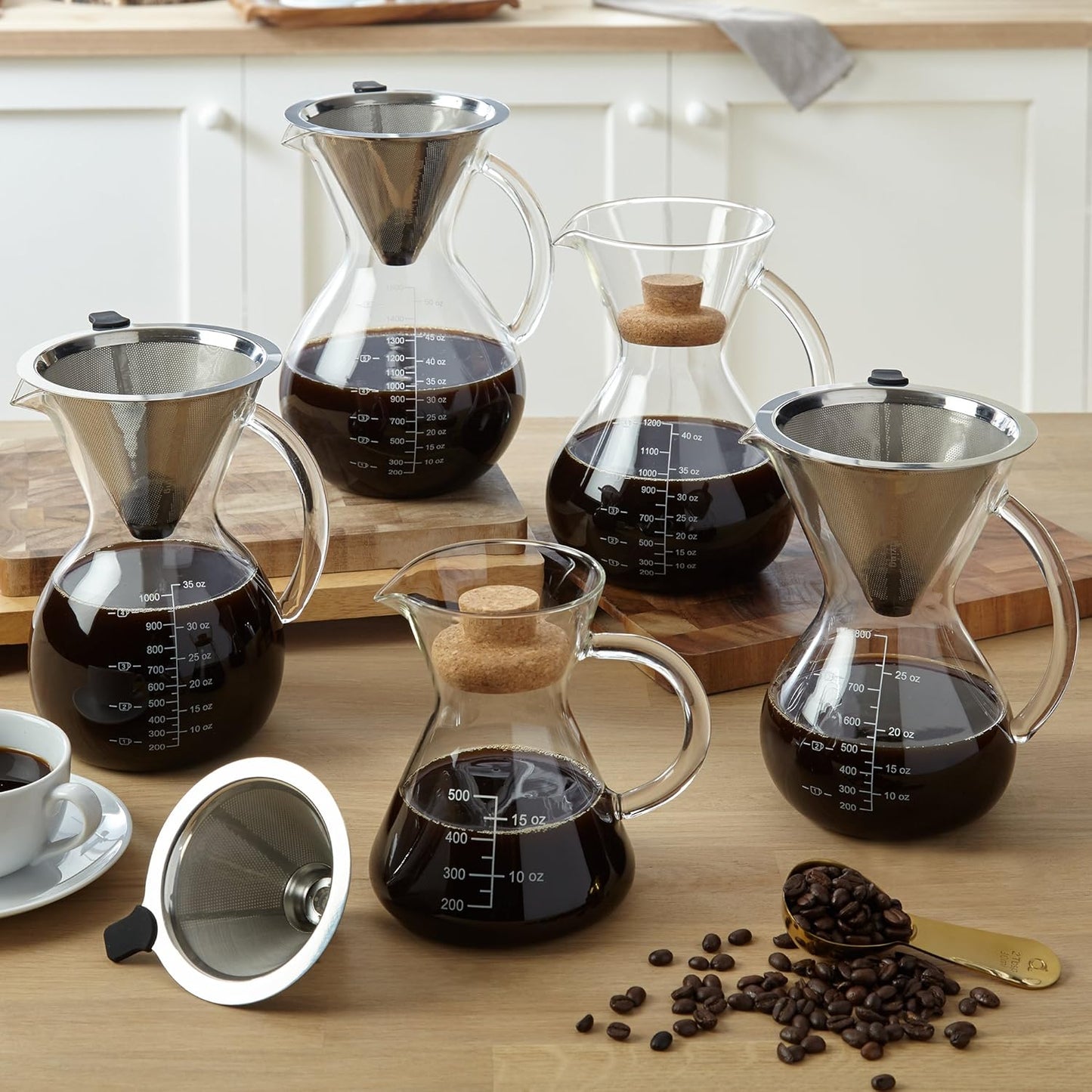 Kaffeebereiter-Set, 800 ML
