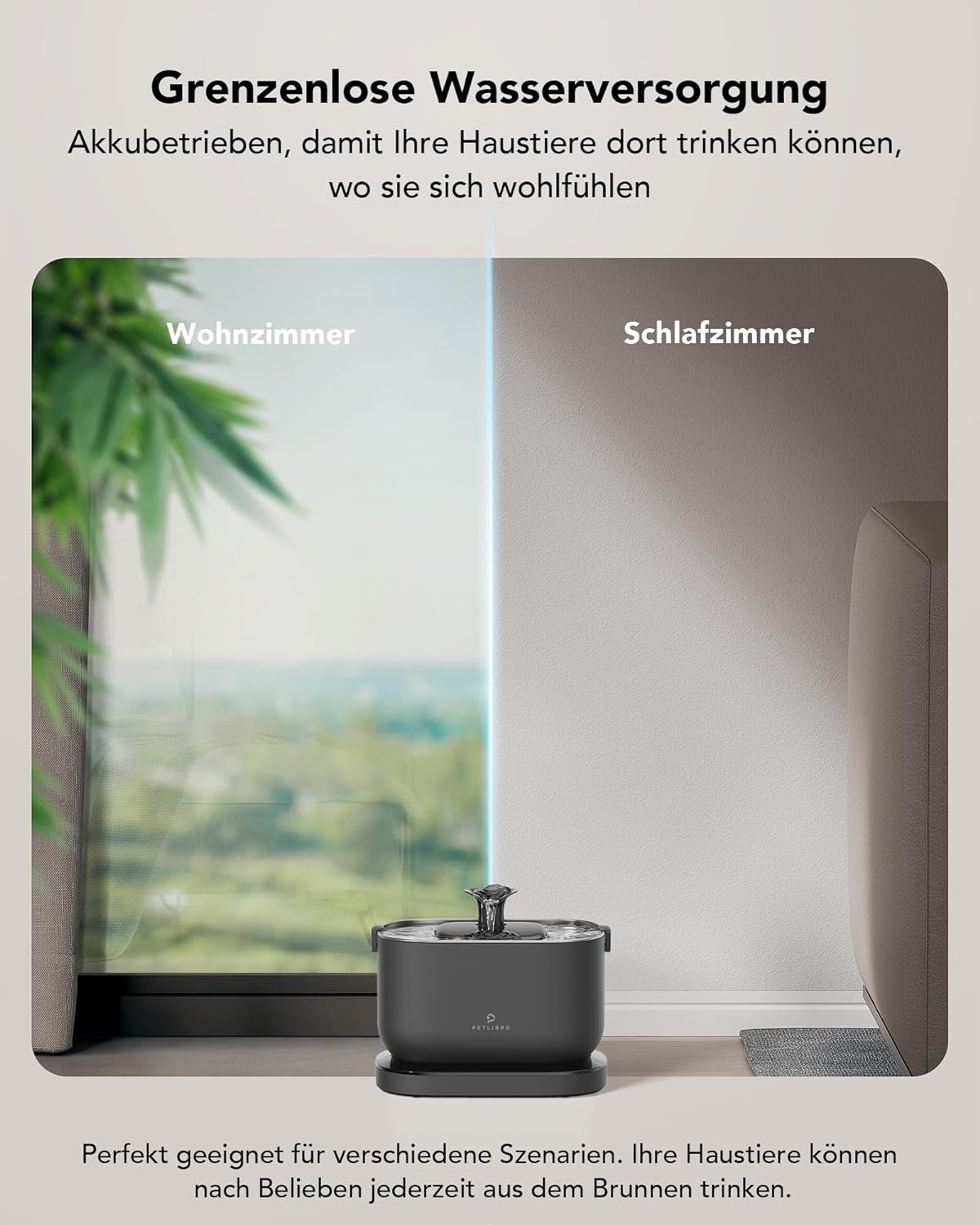 Dockstream WF115, b. Schwarz - Batteriebetriebener