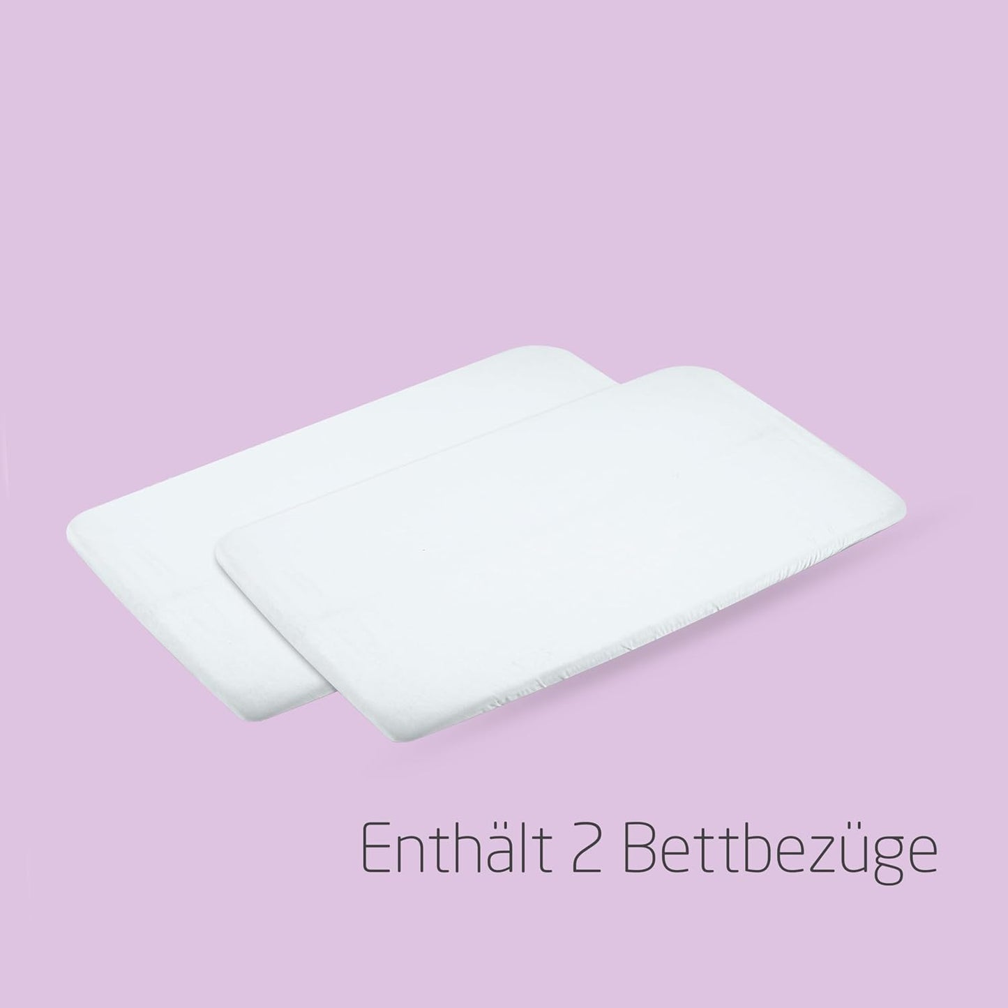 Bettlacken für Swift, Spannbettlaken für Neugeborene Weiss