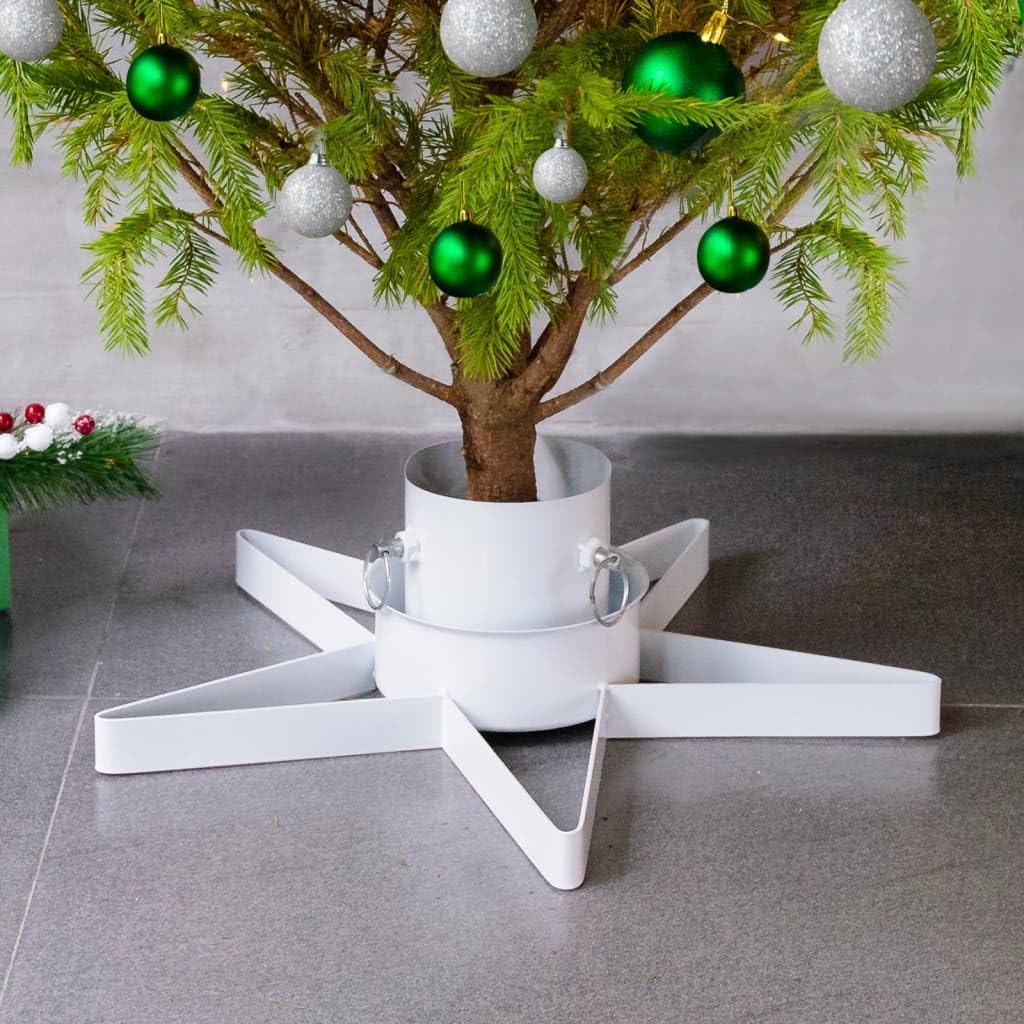 Christbaumständer für Weihnachtsbaum, Weiss