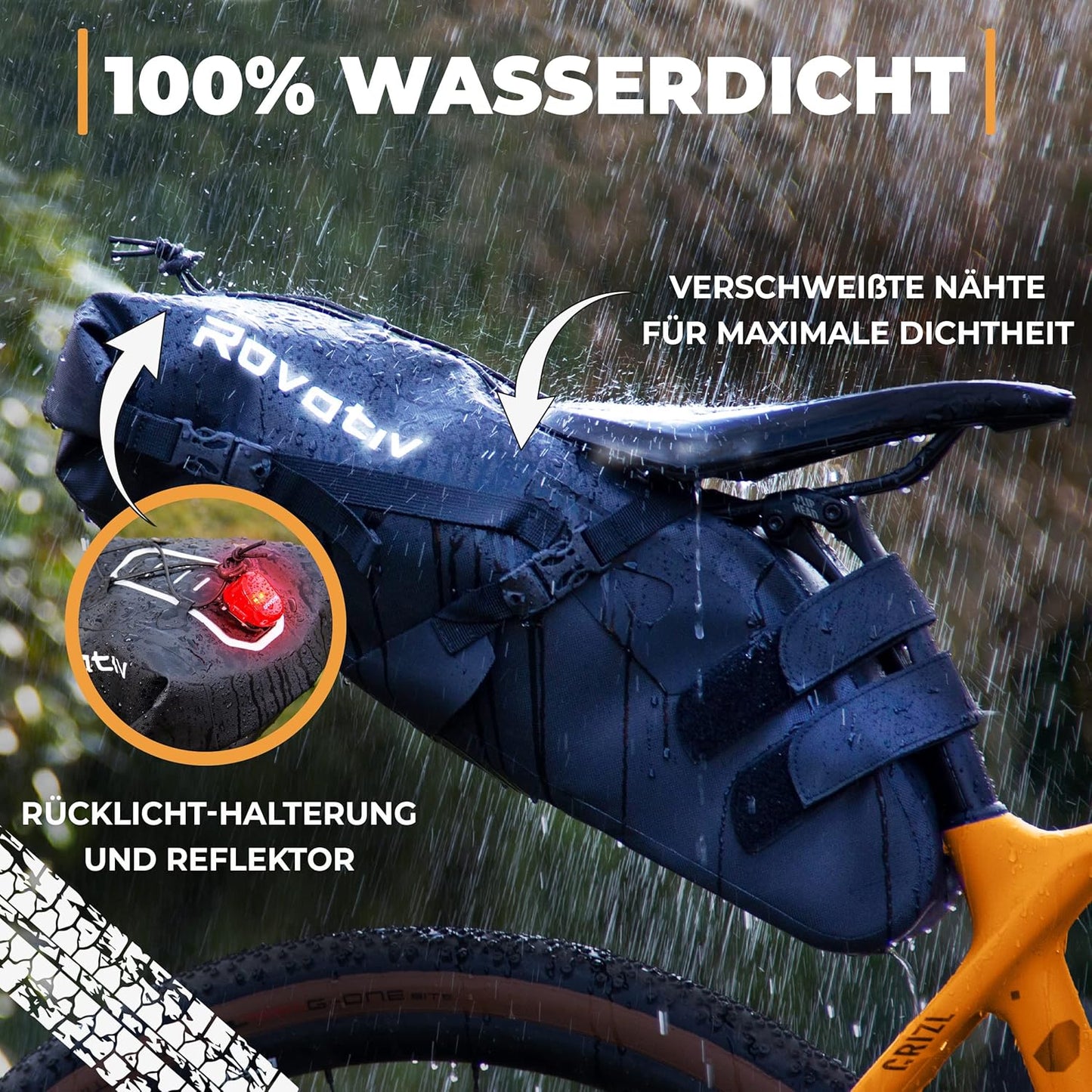 Bikepacking Satteltasche