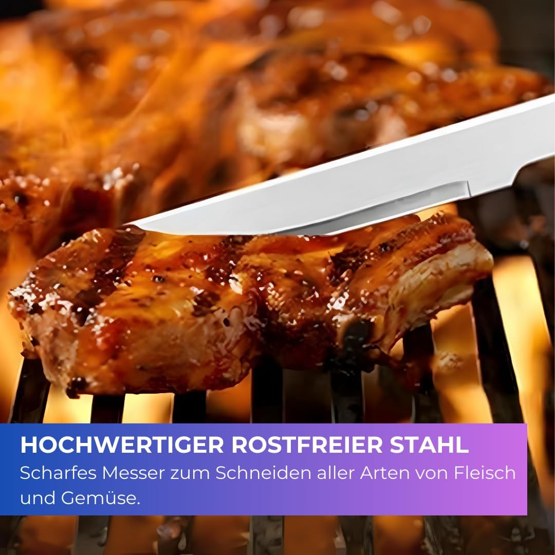 18-teiliges Grillbesteck-Set