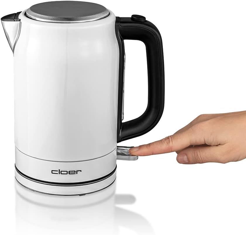 Wasserkocher 4521, Wasserkocher 1,7 Liter Weiss