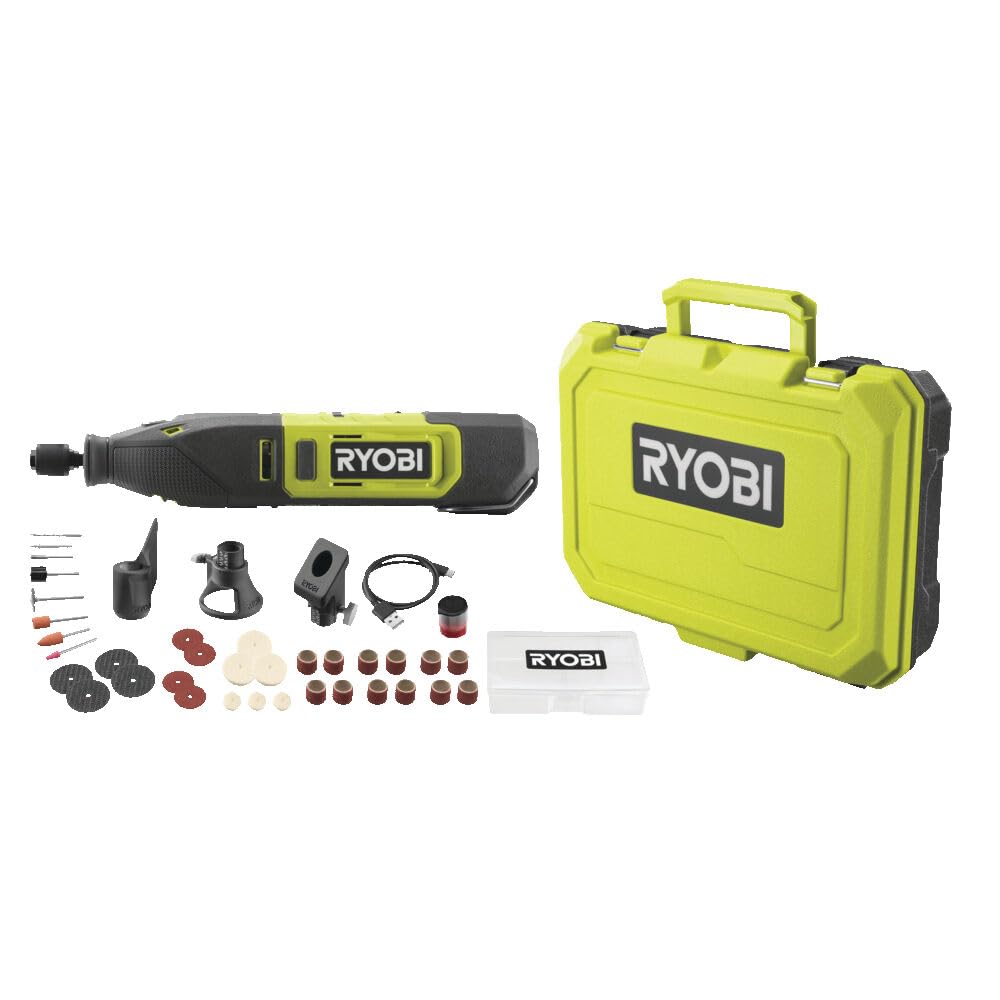 Akku-Rotationswerkzeug RRT12-120BA335 mit 35-teiligem Zubehör-Set, 5.000-35.000 U/min