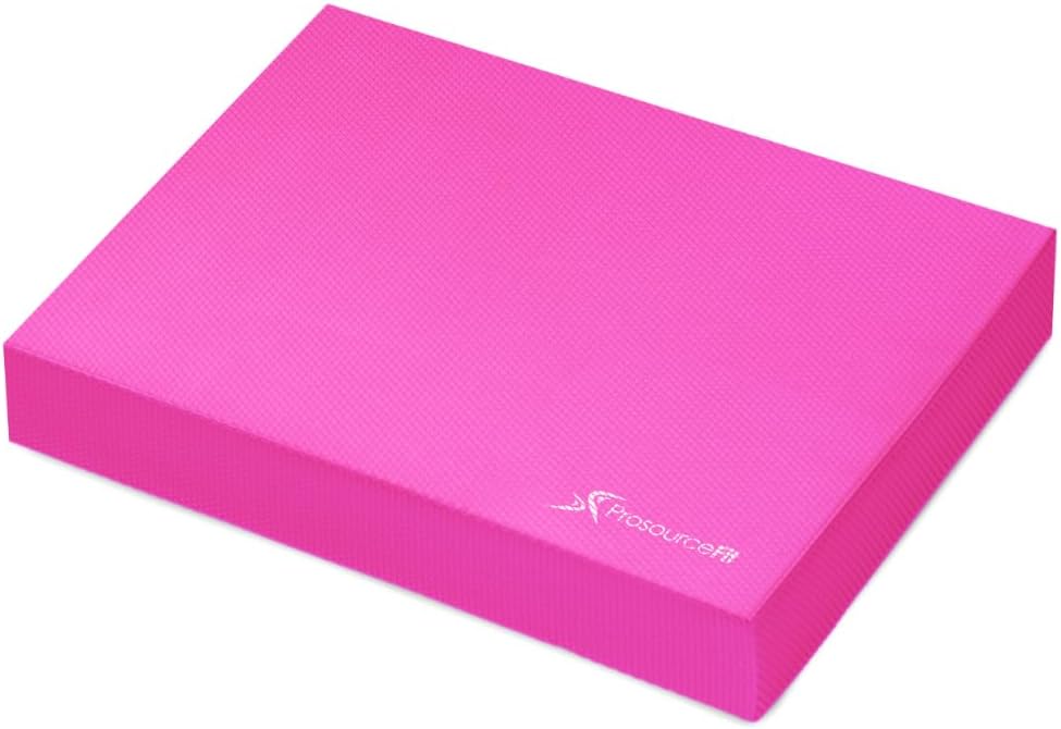 Balance Pad & Knieschoner für Stabilitätstraining, Pink - (39,4 x 31,8 x 6,3 cm) - L