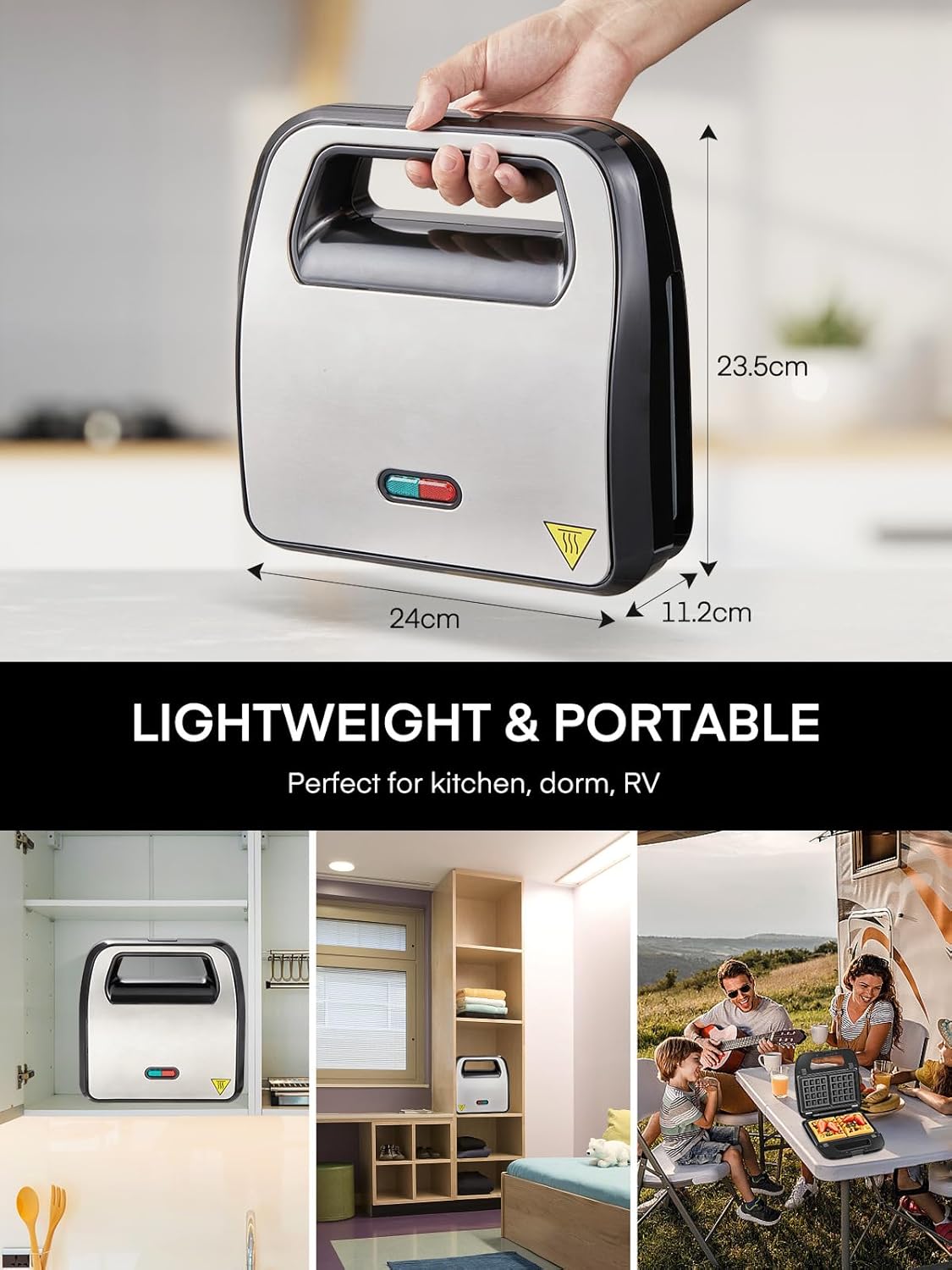 Sandwichmaker 6 in 1