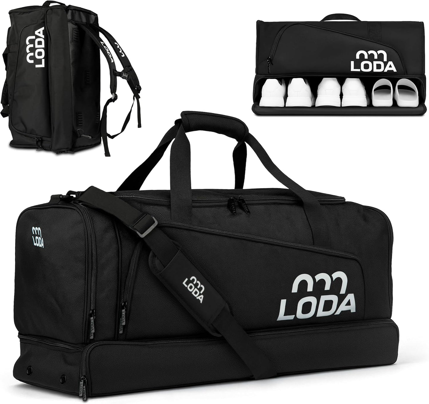 Sporttasche mit Rucksackfunktion, 68L, 68L