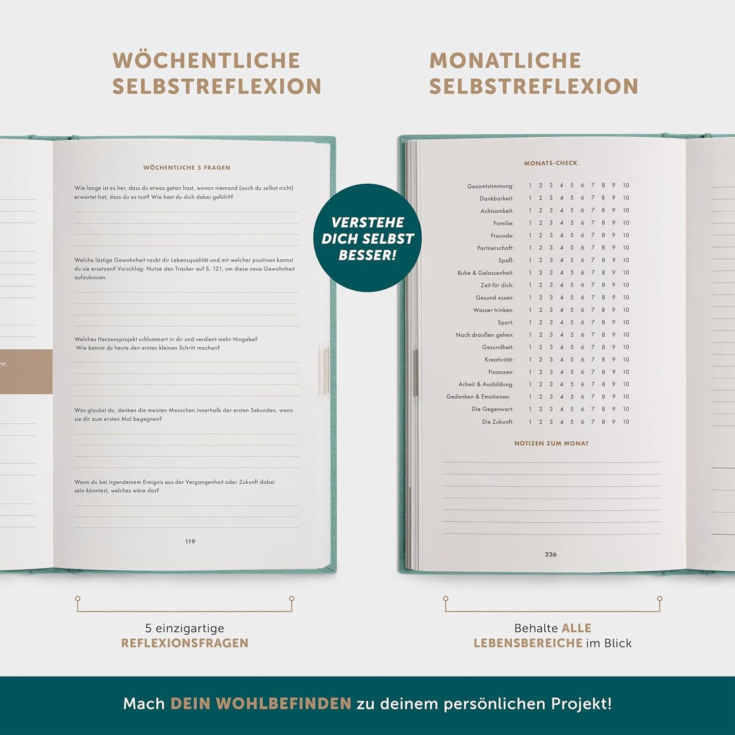 Das 6-Minuten-Tagebuch, Ozeangrün