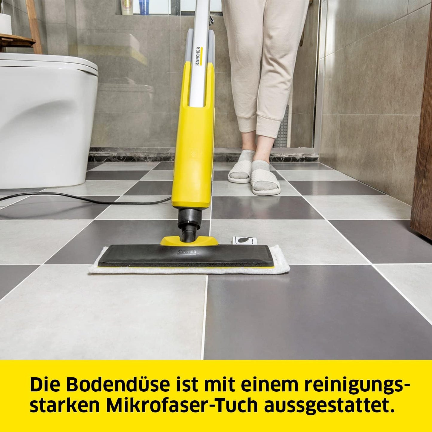 Dampfreiniger SC 2 Upright EasyFix mit Bodendüse