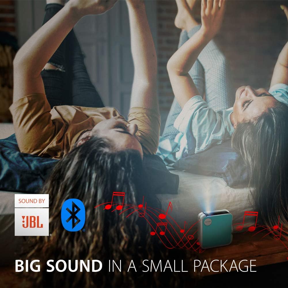 M1 Mini Plus, Mini beamer (HDMI, USB, Bluetooth, WLAN)
