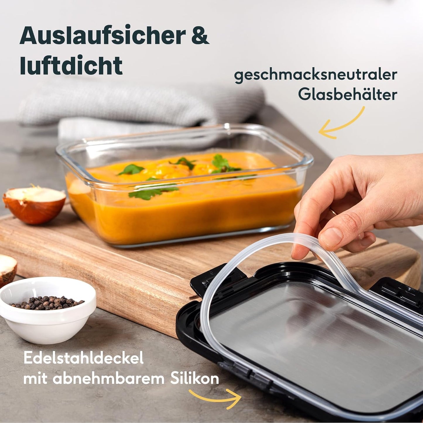 Luftdichte Frischhaltedose