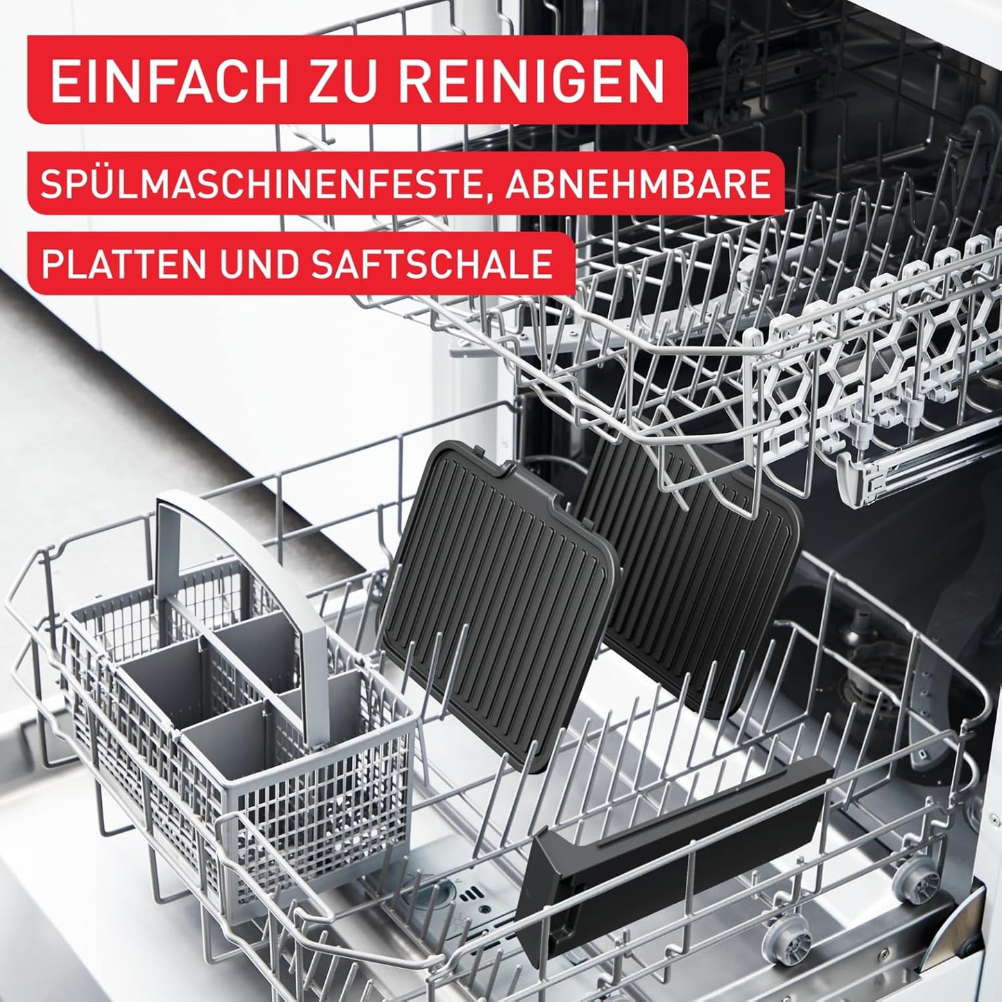 SuperGrill 3-in-1 Kontaktgrill, SuperGrill 3in1 - BBQ & Ofenfunktion