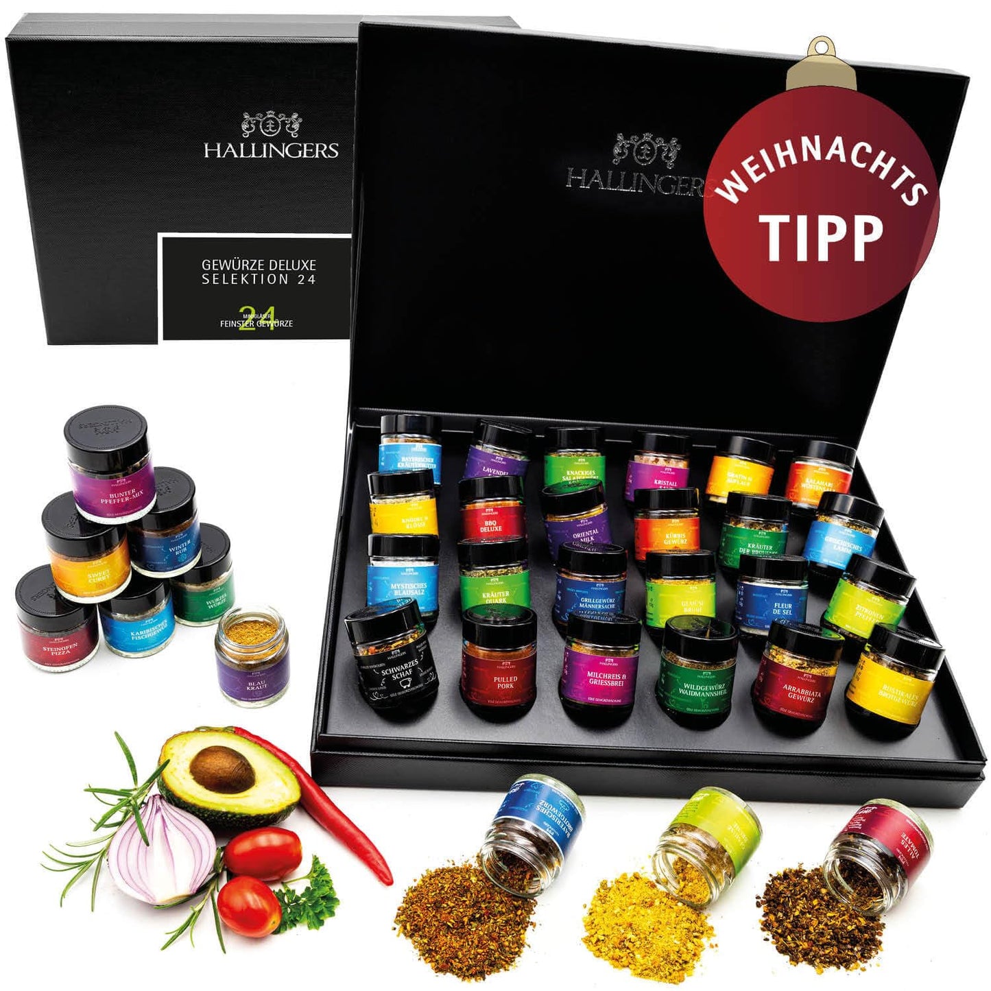 Adventskalender Gewürze Deluxe, 24 Stück (1er Pack)