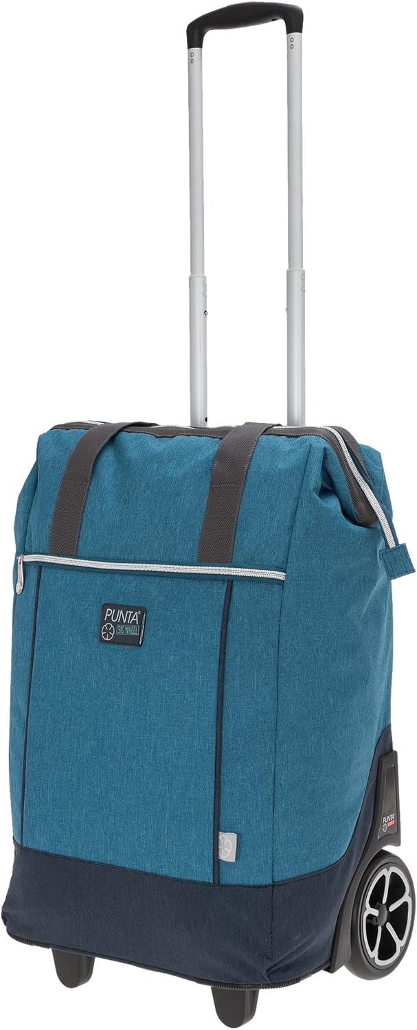 Grossrad-Einkaufsroller 10303 mit Thermotasche, Two Tone Blau 4600