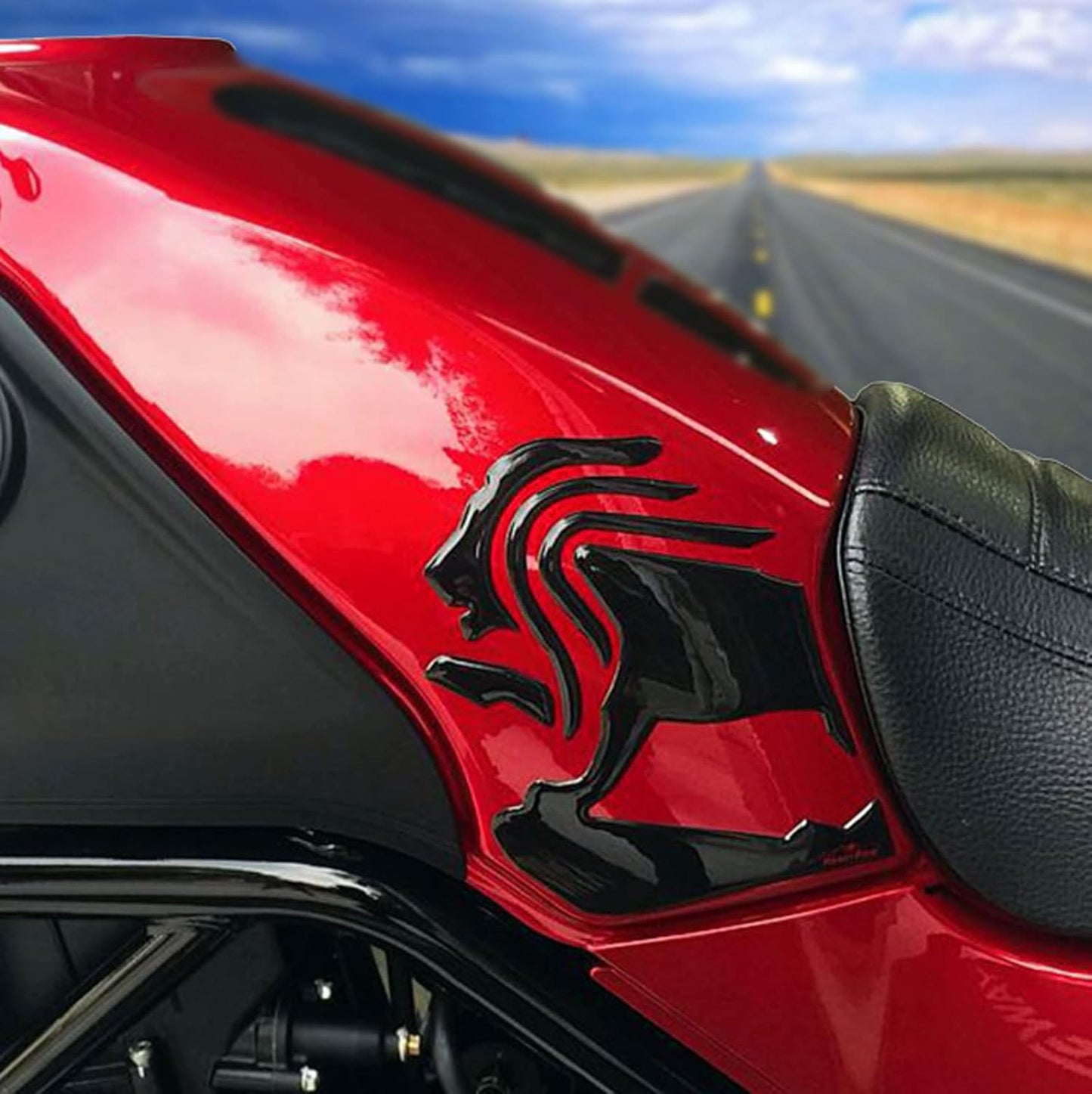 3D-Tankaufkleber für Benelli Leoncino 500