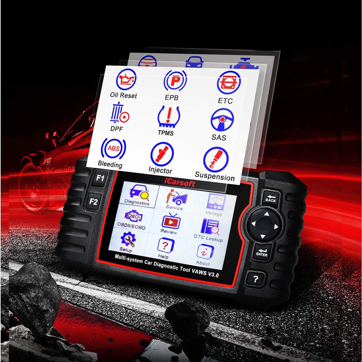 OBD II Diagnosegerät VAWS V3.0 für Audi/VW/Seat/Skoda