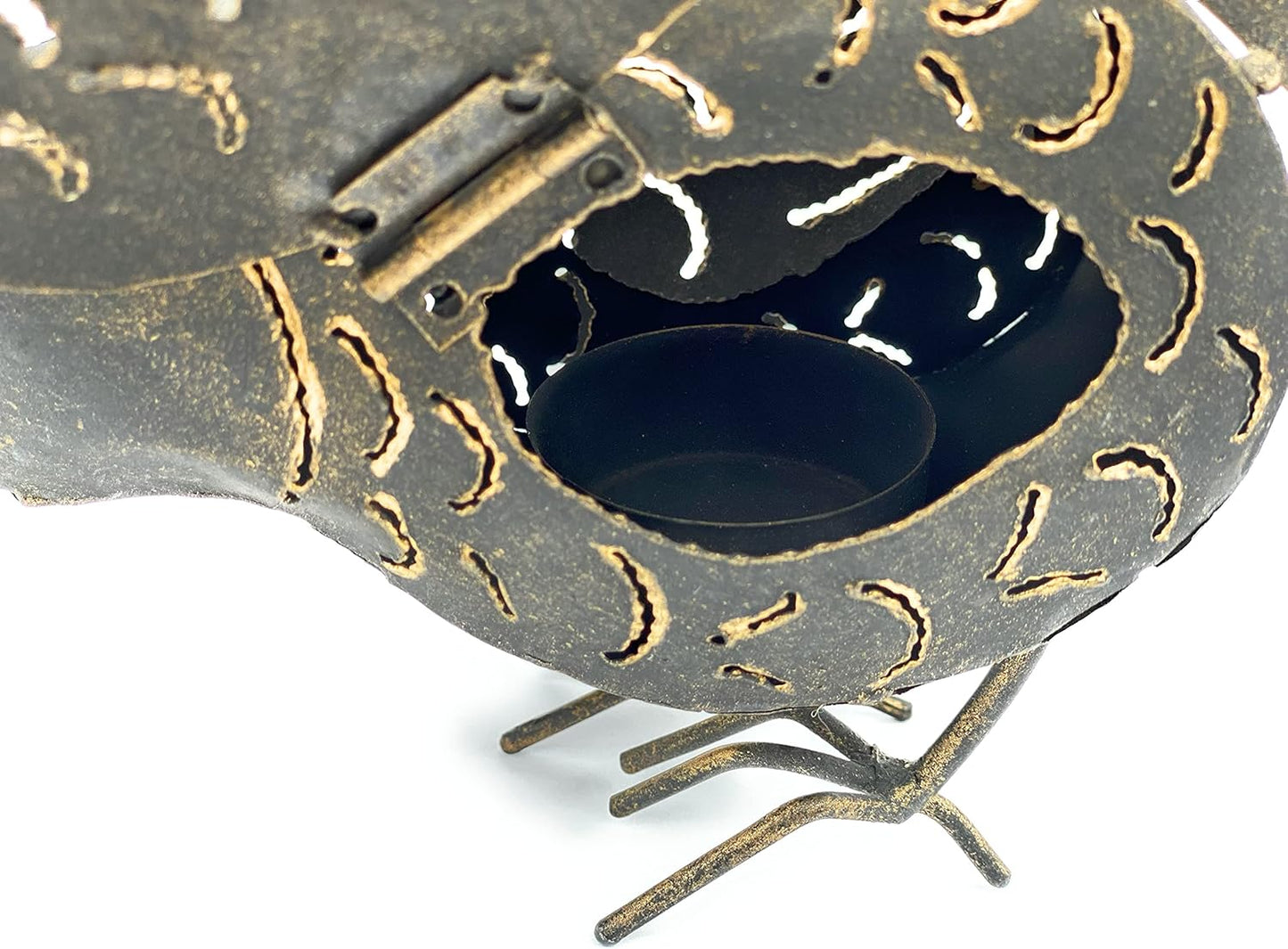 Teelichthalter Huhn Vintage