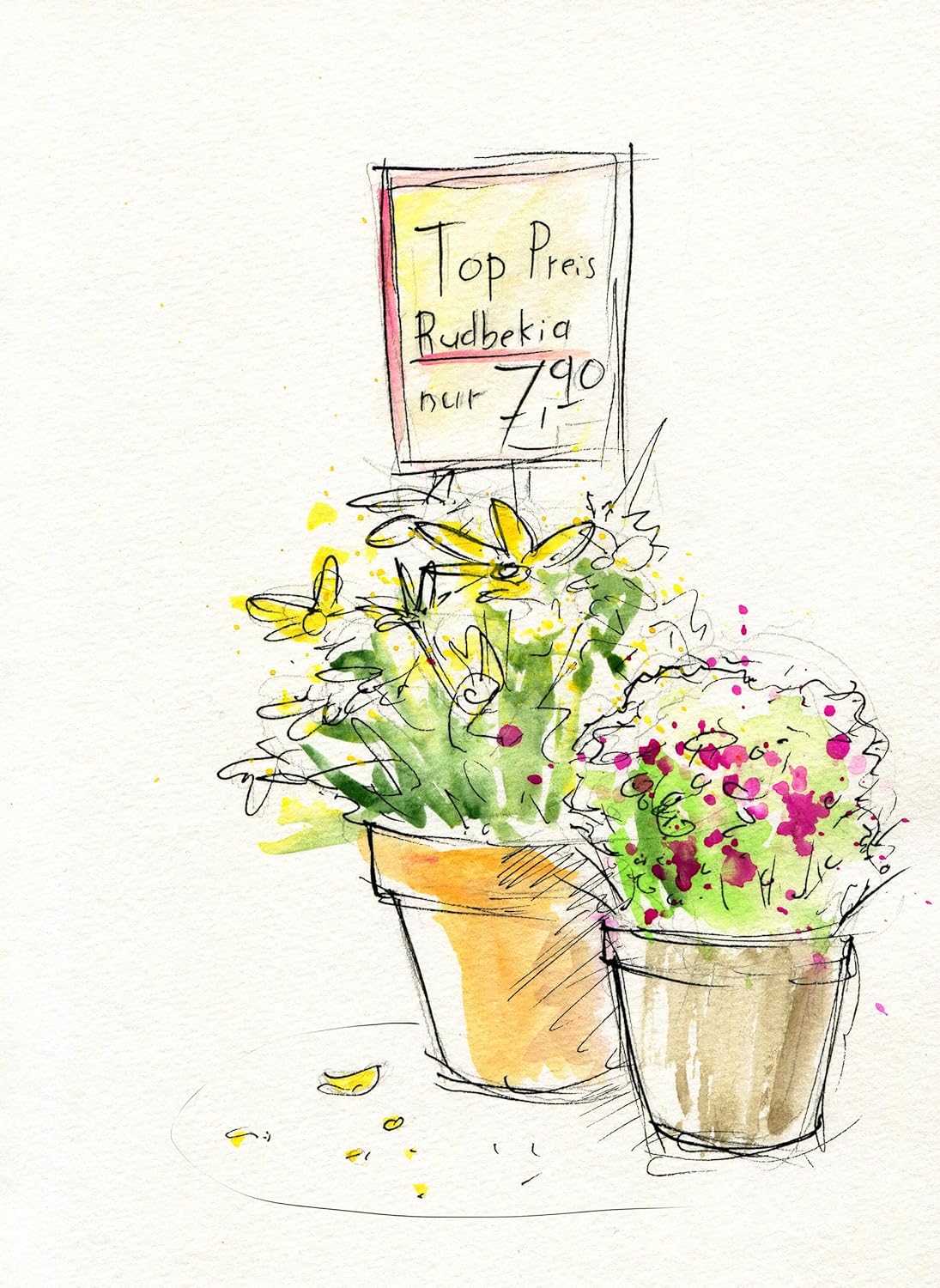 26-teiliges Aquarellfarben-Set mit Mischpalette, 26-teiliges Set, Aquarellfarben