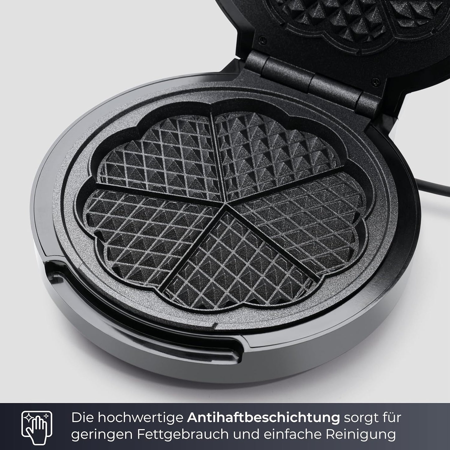 Waffeleisen Herz, Herzwaffel