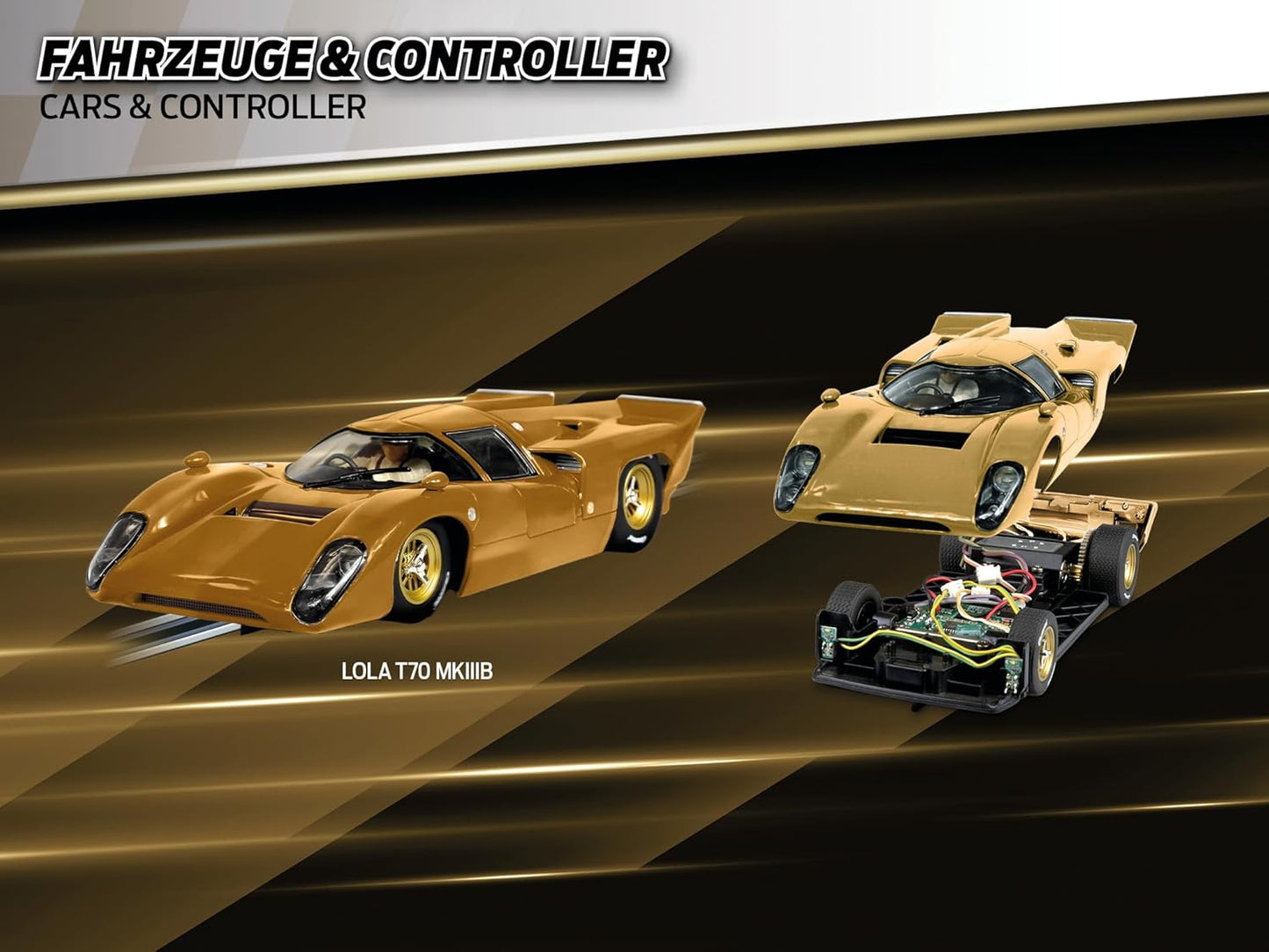 Adventskalender - DIGITAL 124 Slotcar Bausatz, Adventskalender Lola Slot Car