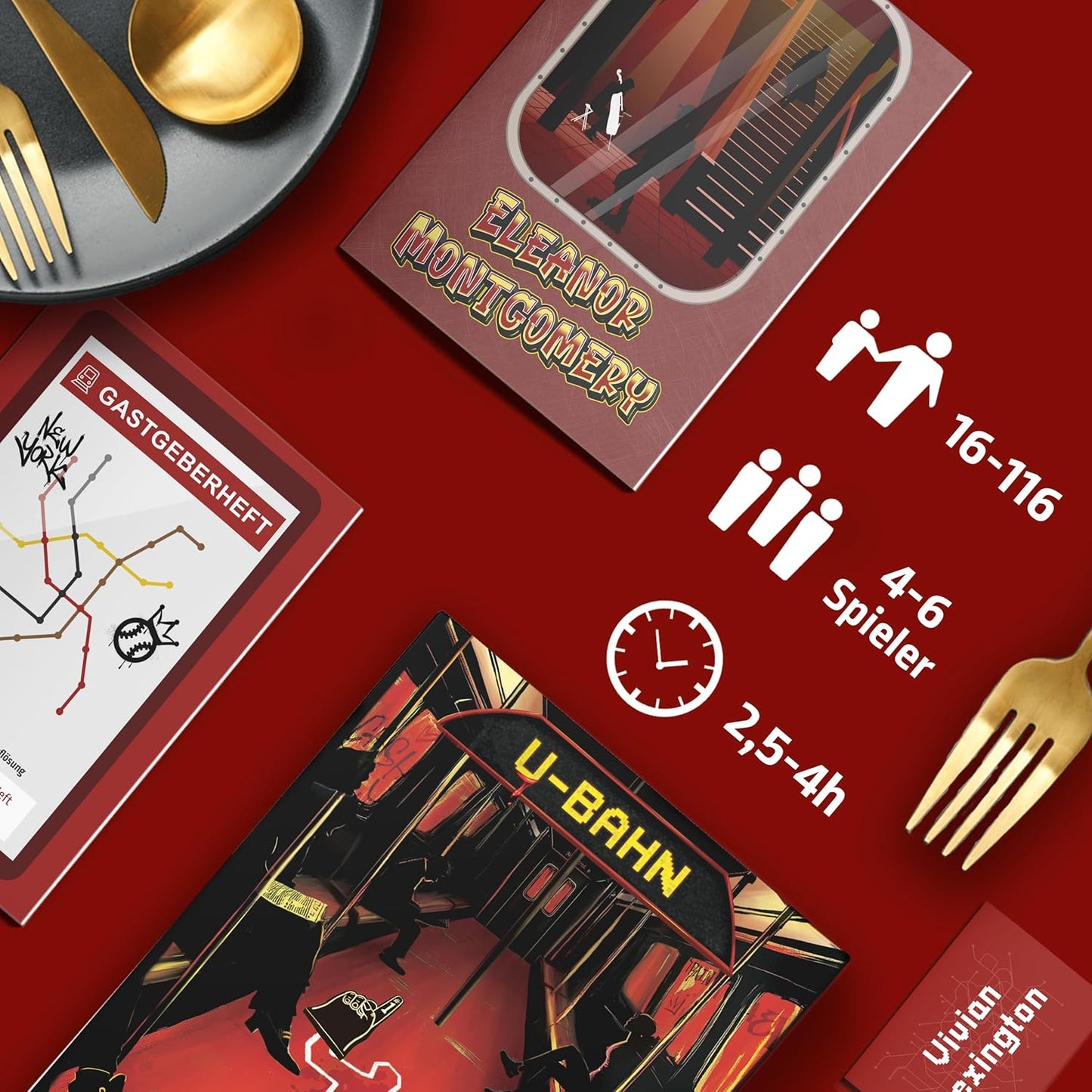 Krimidinner:  Der U-Bahn Fall